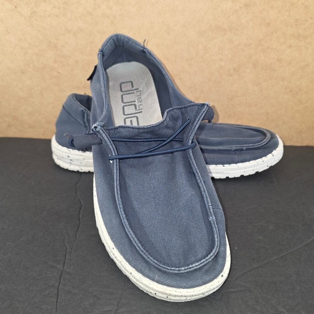 Hey Dude Wendy Navy color slip-on casual shoes Size 9